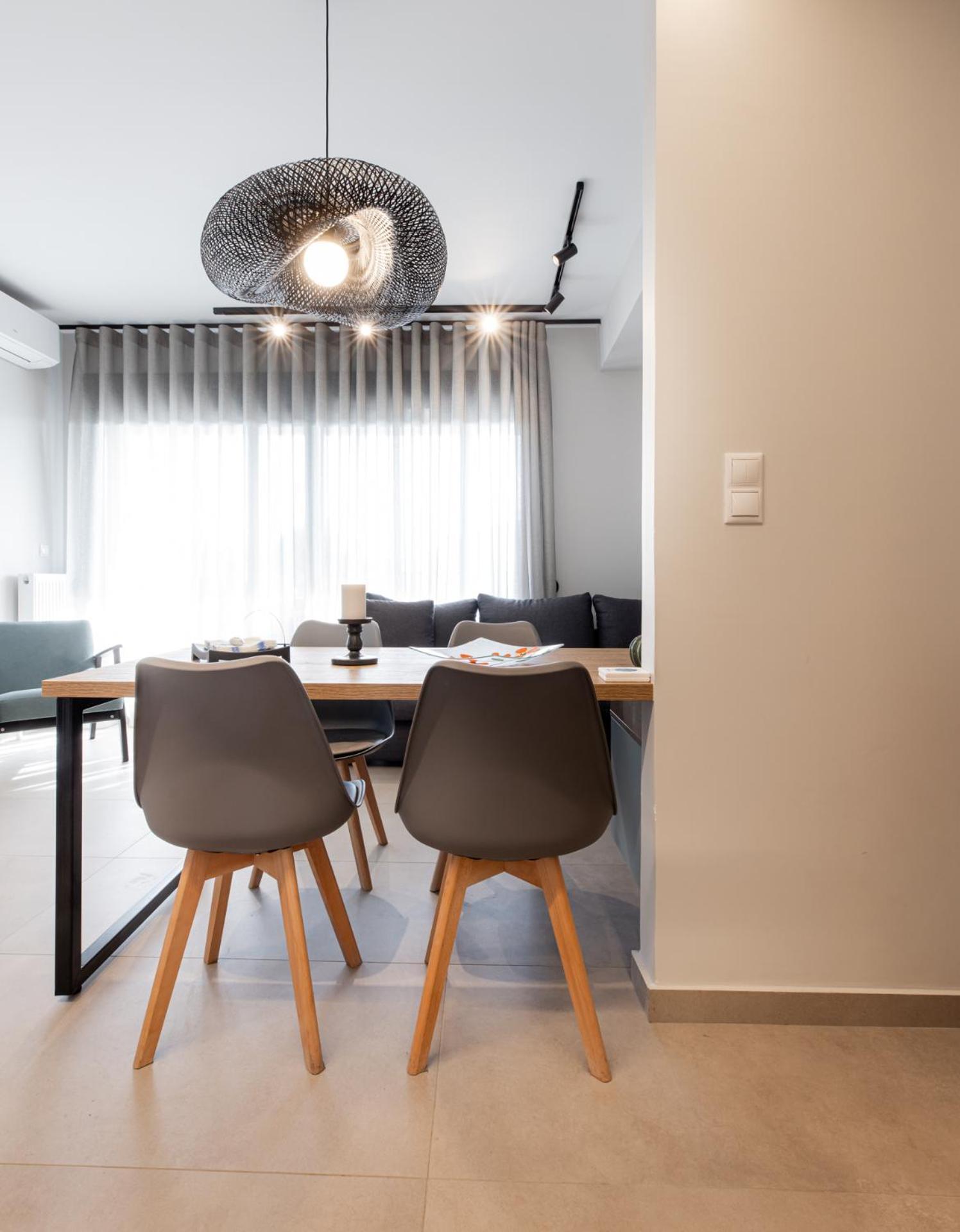 Cozy Apartment In Kalamaria, Thessaloniki Buitenkant foto